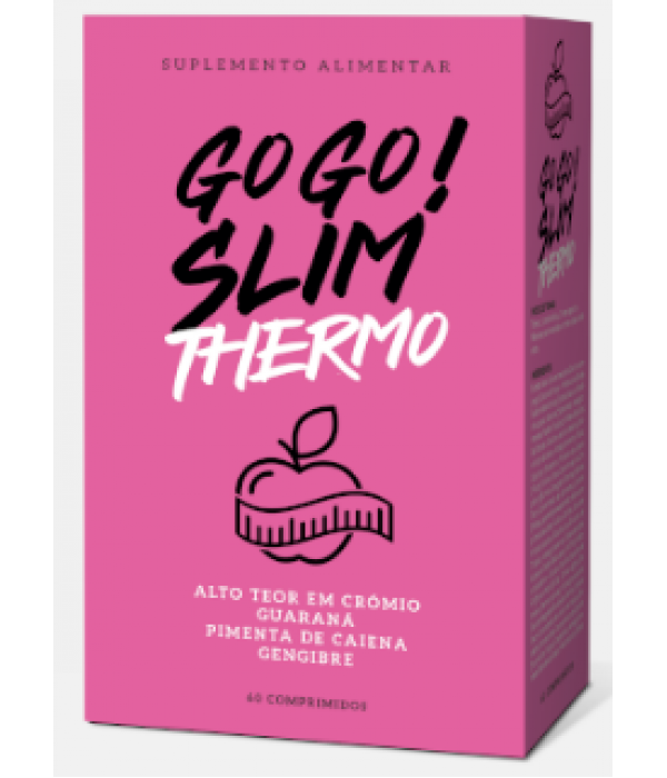 Go Go Slim Thermo - 60 Comprimidos - Farmodietica